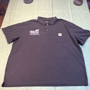 Carhartt Polo Men's 2XL Black SkillsUSA Championships Original Fit Pocket